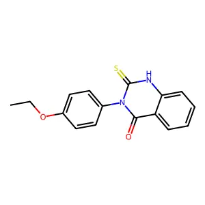 3-(4-Ethoxyphenyl)-2-sulfanylidene-2,3-dihydroquinazolin-4(1H)-one structure