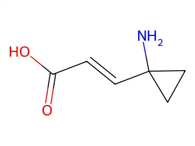 3-(1-氨基环丙基)丙烯-2-酸 structure