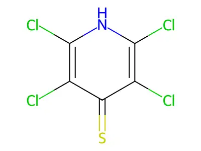 2,3,5,6-Tetrachloropyridine-4-thiol structure