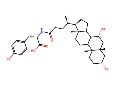 Chenodeoxycholyltyrosine structure
