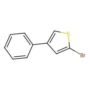 2-Bromo-4-phenylthiophene structure