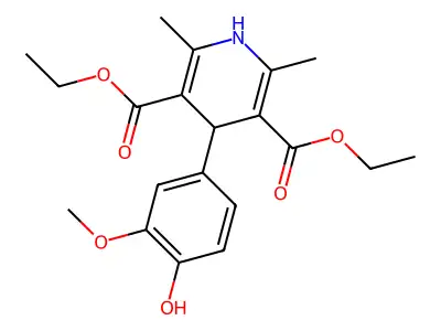 Hantzsch 1,4-dihydropyridine ester structure