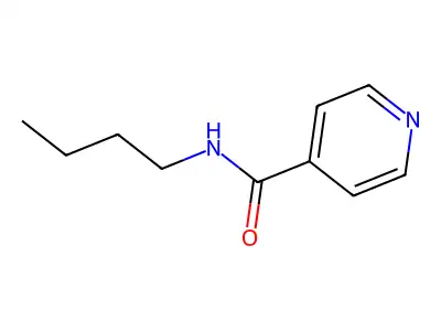 N-butylpyridine-4-carboxamide structure