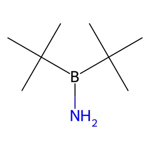 Boranamine, B,B-di-tert-butyl- structure