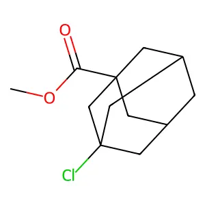 Methyl 3-chloroadamantane-1-carboxylate structure