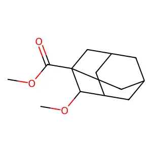 Methyl 2-methoxyadamantane-1-carboxylate structure