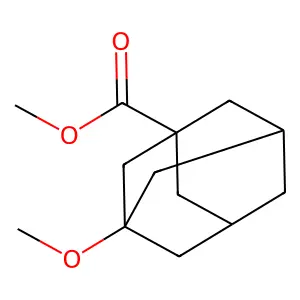 Methyl 3-methoxyadamantane-1-carboxylate structure