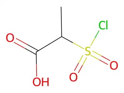 2-磺基丙酸 structure
