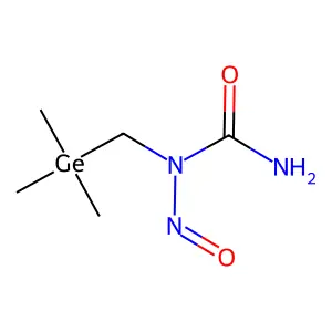 Urea, N-nitroso-N-((trimethylgermyl)methyl)- structure