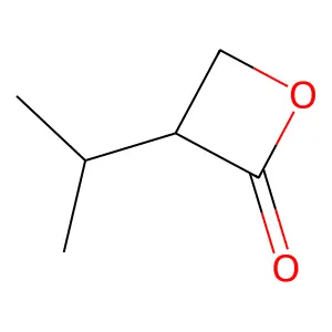 β-异丙基-β-丙内酯 structure