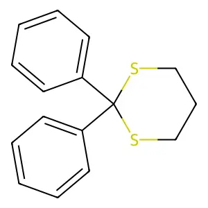 2,2-Diphenyl-1,3-dithiane structure