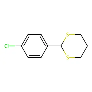 2-(4-Chlorophenyl)-1,3-dithiane structure