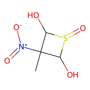 1,3-Propanediol, 2-methyl-2-nitro-, cyclic sulfite structure