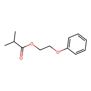 Phenoxyethyl isobutyrate structure