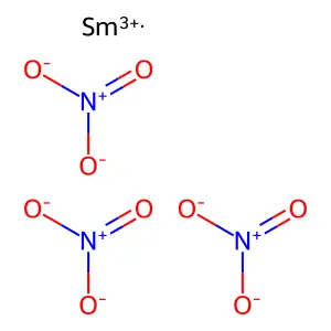 硝酸釤 structure