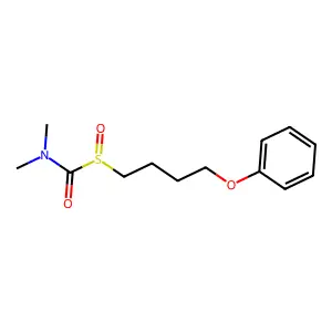 苯硫威亚砜 structure