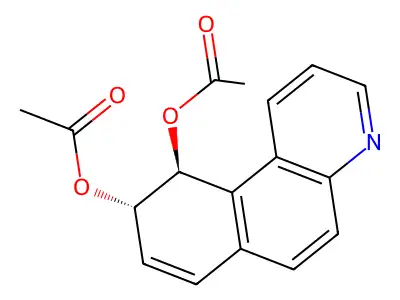 16,17-(3',2'-Quinolino)androst-5-en-3beta-ol structure