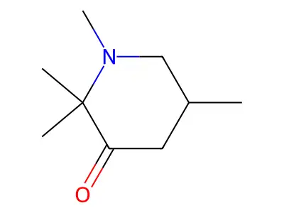 1,2,2,5-Tetramethylpiperidin-3-one structure