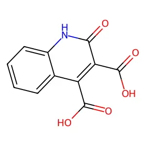 2-Oxo-1,2-dihydroquinoline-3,4-dicarboxylic acid structure
