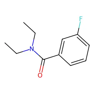 N,N-diethyl-3-fluorobenzamide structure