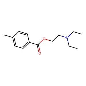 2-(Diethylamino)ethyl 4-methylbenzoate structure