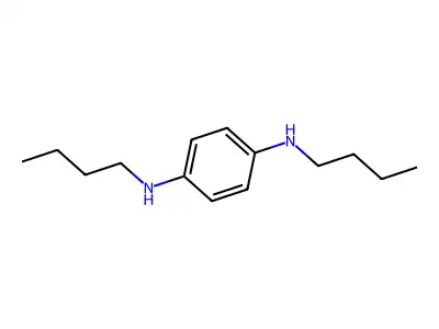 N1,N4-dibutylbenzene-1,4-diamine structure