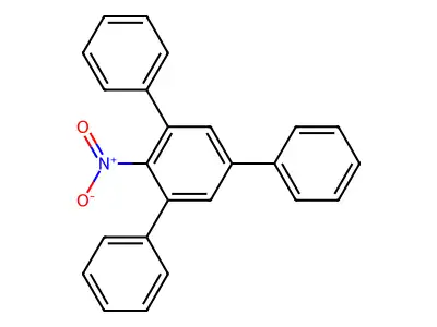 2,4,6-Triphenylnitrobenzene structure
