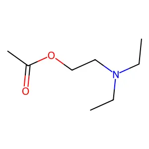 2-(Diethylamino)ethyl acetate structure