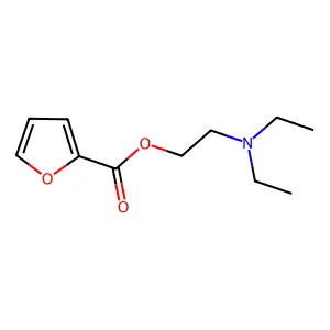 2-(Diethylamino)ethyl 2-furoate structure
