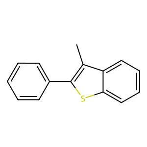 3-Methyl-2-phenyl-1-benzothiophene structure