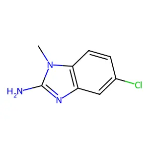 5-氯-1-甲基-1H-1,3-苯并二唑-2-胺 structure