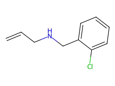 N-[(2-chlorophenyl)methyl]prop-2-en-1-amine structure