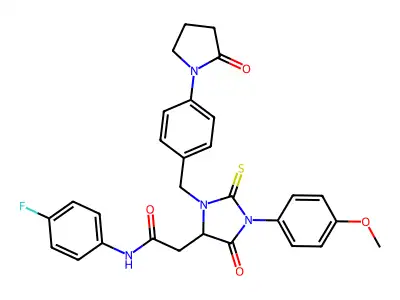 C29H27FN4O4S structure