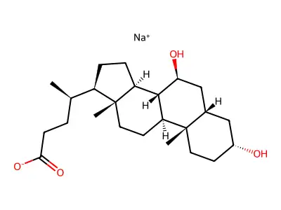 3,7-双[(3-羧基丙酰基)氧基]胆烷-24-酸 structure