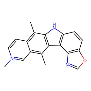Oxazolopyridocarbazole structure
