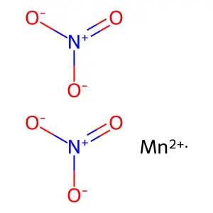硝酸锰 structure