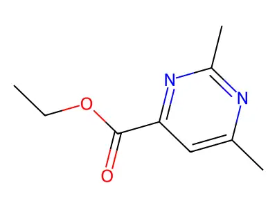 Ethyl 2,4-dimethylpyrimidine-5-carboxylate structure