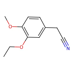 3-Ethoxy-4-methoxyphenylacetonitrile structure