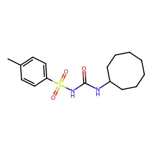 Glyoctamide structure