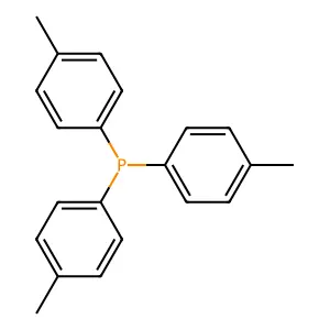 Phosphine, tris(4-methylphenyl)- structure