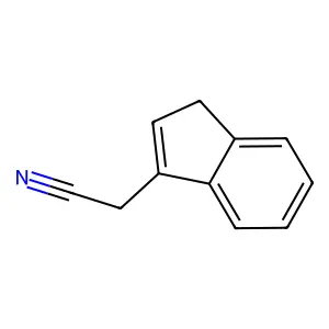 1H-茚-3-乙腈 structure