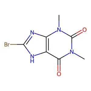 8-溴茶碱 structure