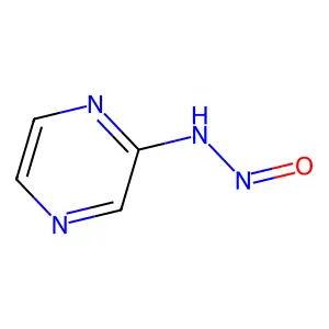 吡嗪-2-重氮羟基化物 structure