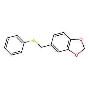 5-(Phenylsulfanylmethyl)-1,3-benzodioxole structure