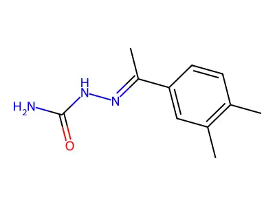 Hydrazinecarboxamide, 2-[1-(3,4-dimethylphenyl)ethylidene]- structure