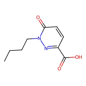 1-Butyl-6-oxo-1,6-dihydropyridazine-3-carboxylic acid structure
