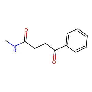 N-Methyl-4-oxo-4-phenylbutanamide structure