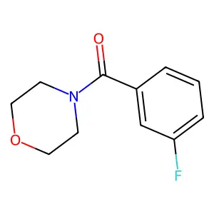 3-氟苯甲酸吗啉酰胺 structure
