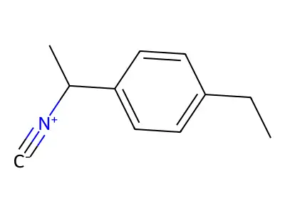 1-Ethyl-4-(1-isocyanoethyl)benzene structure