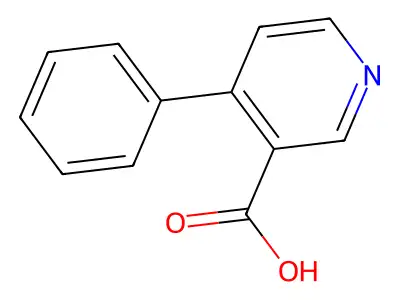 4-Phenylnicotinic acid structure